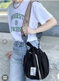 JAVa 巾着バッグ　2way