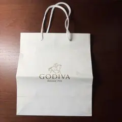 GODIVA ショップ袋 ホワイトのサムネイル