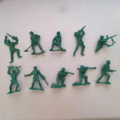 トイストーリー　グリーンアーミー　兵隊　フィギュア　10体セット