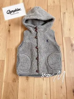 Gymphlex フード付きボアベスト Mサイズ