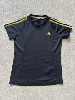 adidas CLIMALITE ショートスリーブ 黒