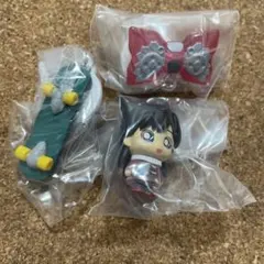 名探偵コナン　めじるしアクセサリー3 毛利蘭　蝶ネクタイ　スケートボード