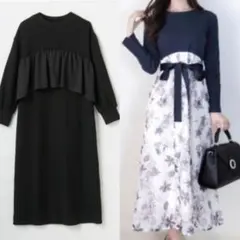 ドッキングワンピース まとめ売り しまむら インフルエンサーコラボ L〜LL