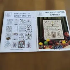 モダーン＆クラシック クロスステッチ図案集2冊セット - メルカリ