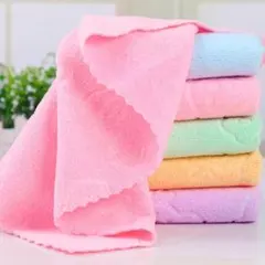 カラフル フェイスタオル 6枚セット