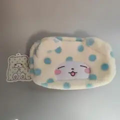 激レア！希少！新品タグ付き！まるもふびより　フェイススクエアポーチ　すやすや