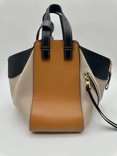 【美品/付属品あり】LOEWE ロエベ ハンモックバッグ スモール バイカラーのサムネイル