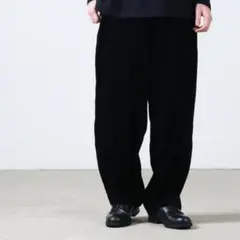 COMOLI 24aw コーデュロイ ドローストリングパンツ 3