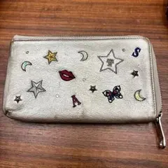 定価1.5万◇新品タグ付◇アコモデ ミッキー スターレザー 長財布 