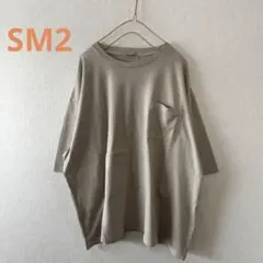 新品☆SM2 ピグメント加工ポケット付Tシャツのサムネイル