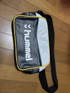 hummel ショルダーバッグ エナメル ブラック ホワイトのサムネイル