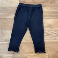 キッズ　裾フリルパンツ/レギンス/スパッツ/5分丈/6分丈/ショート