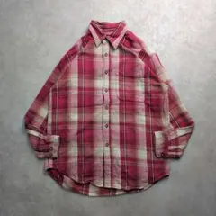 Wrangler ラングラー 90s チェック柄 ネルシャツ 長袖 古着
