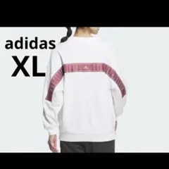 【新品タグ付き】adidas アディダス バックテープスウェット　XL