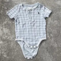 Ralph Lauren チェック柄ロンパース 6M