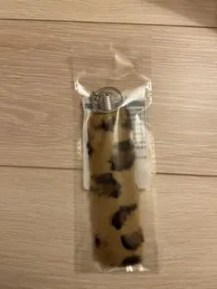 ふわもこしっぽチャーム しっぽキーホルダー ファー　アニマルテール　茶