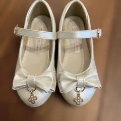 リボン付き フォーマルシューズ 17㎝