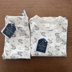 即日発送 新品 cottoli ベア天 セットアップ 木馬 馬 95