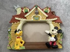 ミッキーマウス フォトフレーム 家型