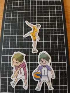 ハイキュー 牛島若利 ステッカー シール