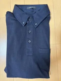 COMME CA ISM ポロシャツ ネイビー Mサイズのサムネイル