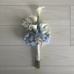 アーティフィシャルフラワー ウェディングブーケ 韓国 ブーケ クラッチブーケ