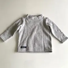 女の子　カットソー　90センチ　　グレー