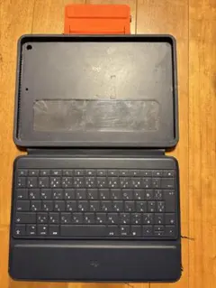 Logitech iPad用キーボードケース ネイビー - メルカリ