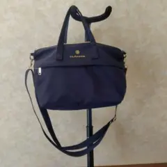 CLATHAS ネイビー ショルダーバッグ