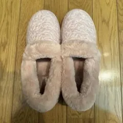 スケッチャーズ　ピンク　もこもこシューズ
