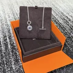 美品 Hermès エルメス アンビエ ニット セリエ カーディガン パープル
