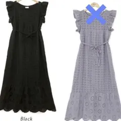 【お値下】Flower/eternal lace onepiece /BLACK