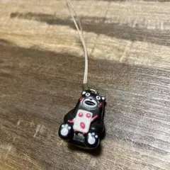 くまモン ストラップ 約3cm 黒ぷっちょ