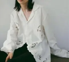 アンヌークCutwork Opencollar Shirts