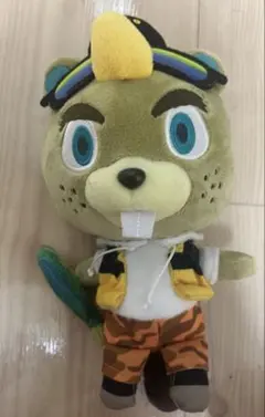 あつまれどうぶつの森　ジャスティン　ぬいぐるみ　タグなし　Justin S