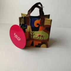 KALDI エコバッグ伝説柄　ミニミニミニクランチ
