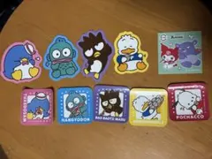 サンリオ キャラクター ステッカー ピック はぴだんぶい！ コラボ スシロー