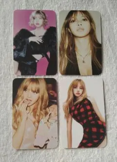 BLACKPINK リサ LISA トレカ 韓国限定 4枚セット No.542