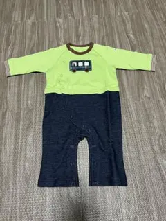 新品未使用　ミキハウス　ロンパース　70