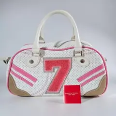y2k サマンサタバサ × ニッキーヒルトン パンチングハンドバッグ NY