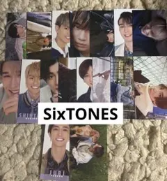 SixTONES デタカ 厚紙 まとめ売り メンバー 切り抜き 17枚