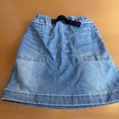Gramicci KIDS デニムスカート　110 ブルーのサムネイル