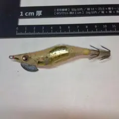 (56)YO-ZURI エギ 2.5号 ゴールド系