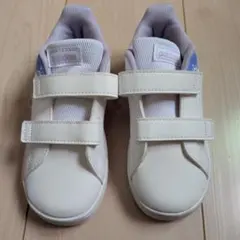adidas エルサ スニーカー ホワイト/ブルー16.0cm