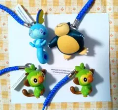 ポケモン 根付マスコット 4体