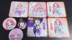 名探偵プリキュア 極楽湯 コースター 明智あんな 小林みくる 森亜るるか