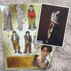 曽野舜太 のぞいてみるく？ アクスタA,B 缶バッジ M!LK 曽野舜太 のぞいてみるく？展 生写真 缶バッジ アクスタセット
