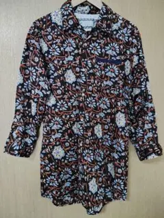 美品　SCOTCH&SODA 総柄 アロハ　シャツ M ボタニカル 七分袖のサムネイル