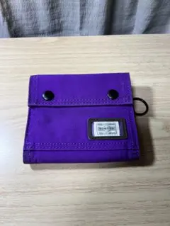 ♫ レア良品PORTER 別注 二つ折り財布 パープル