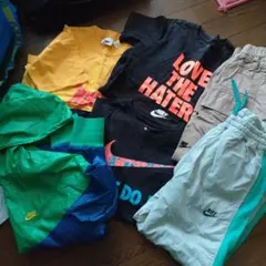 NIKE ナイキ 男の子 まとめ売り 夏服 ズボン ウインドブレーカー Tシャツ